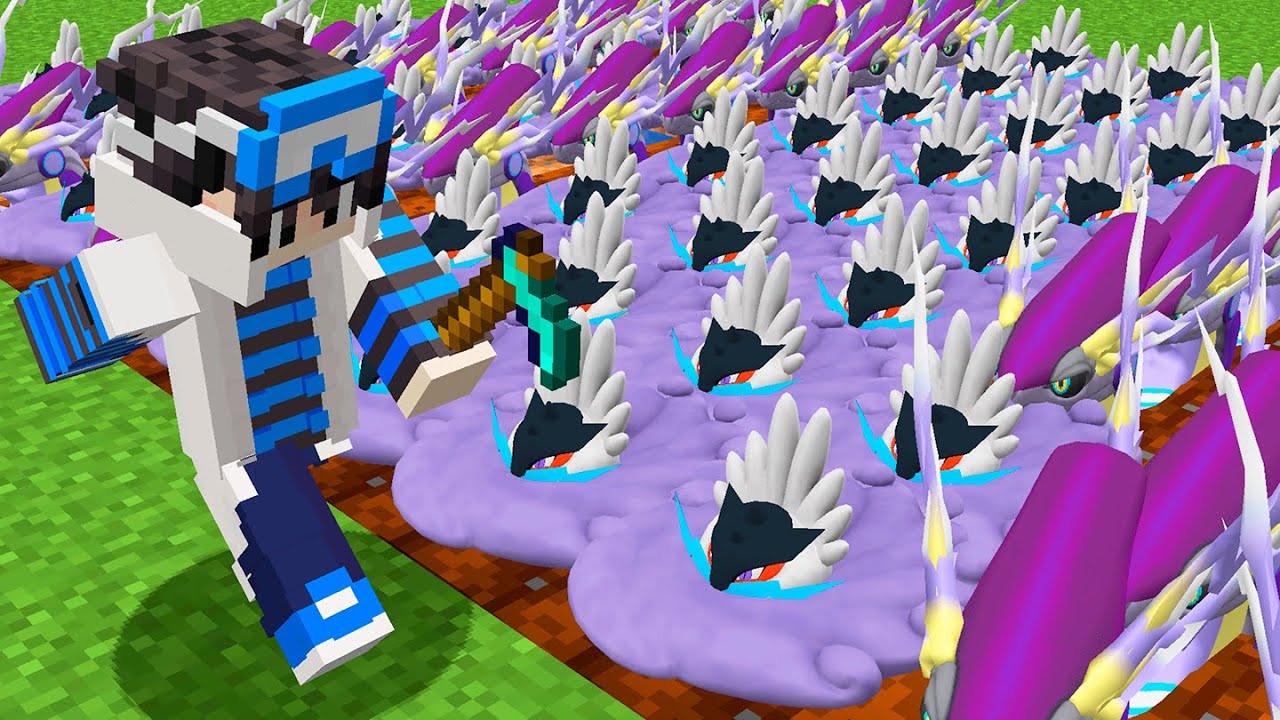 A PLANTAÇÃO DE POKÉMONS SECRETA DO MINECRAFT