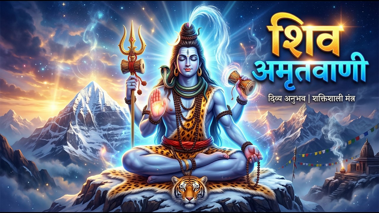 शिव अमृतवाणी 🙏 Shiv Amritwani | Mahadev Bhajan | Shiv Bhakti