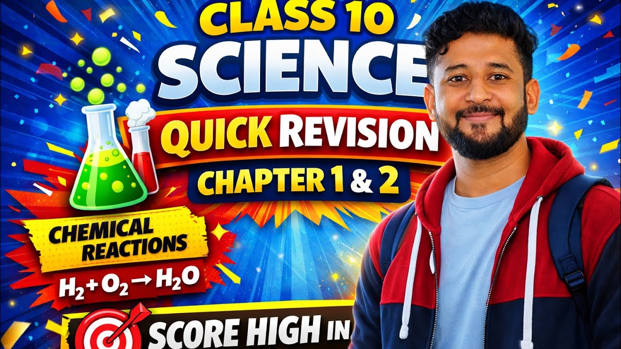 ⏳ 15-Minute Power Revision | Class 10 Science    🧬 Ace Your Exams! Rapid Revision – Science Class 10