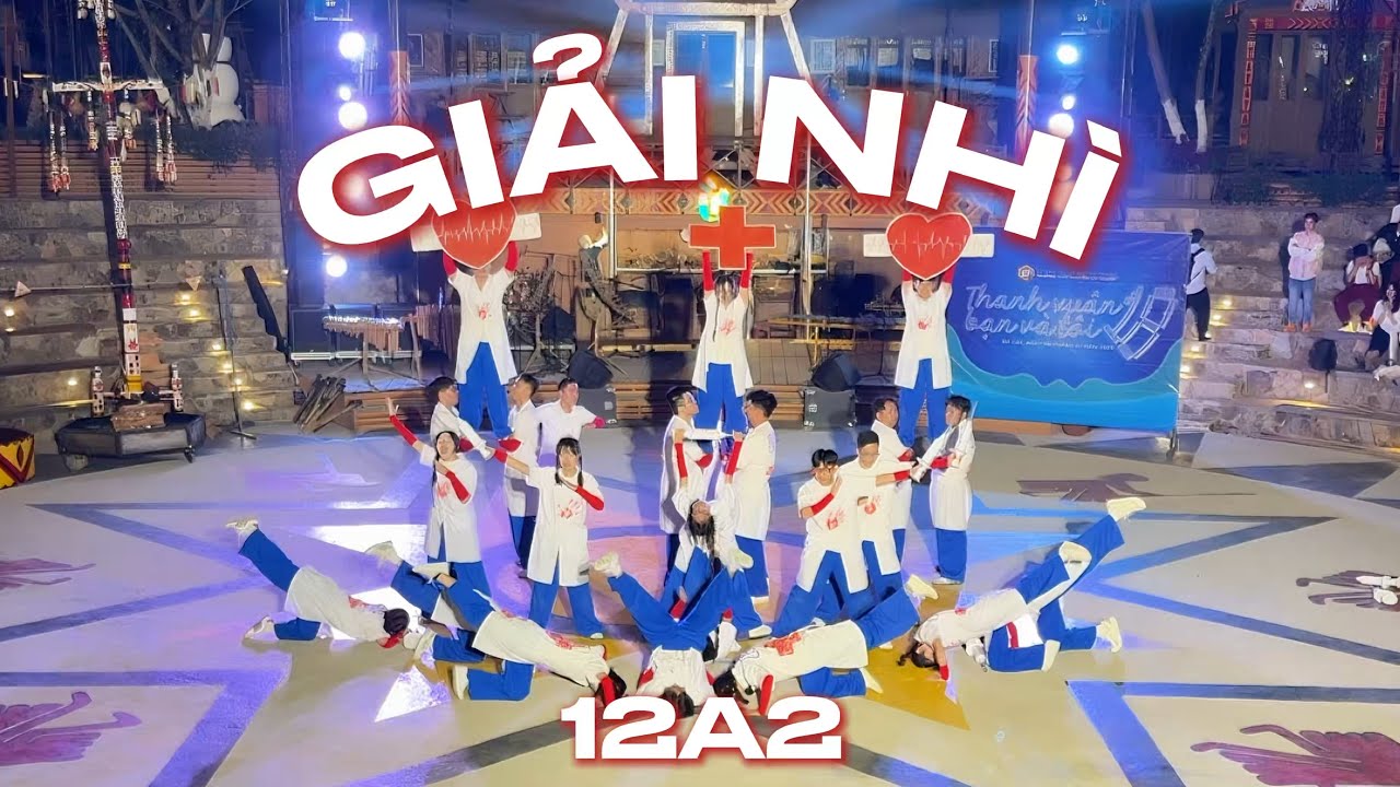 GIẢI NHÌ FLASHMOB THPT NGUYỄN CHÍ THANH 2026 - 12A2 - 