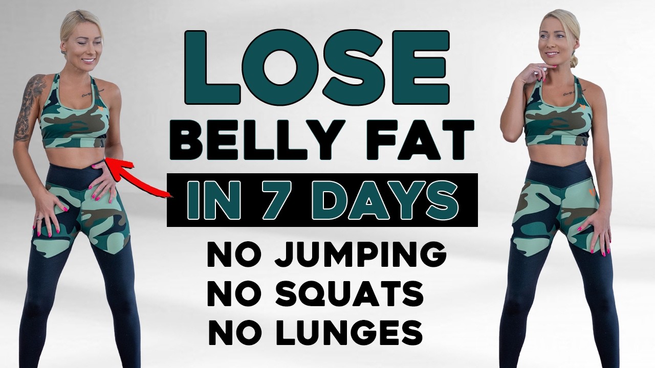 🔥LOSE YOUR BELLY FAT in 1 Week🔥10 MIN Standing Abs Workout🔥No Squat🔥No Lunge🔥 No Jumping🔥