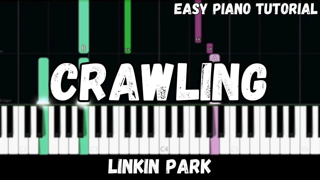 Linkin Park - Crawling (Easy Piano Tutorial)