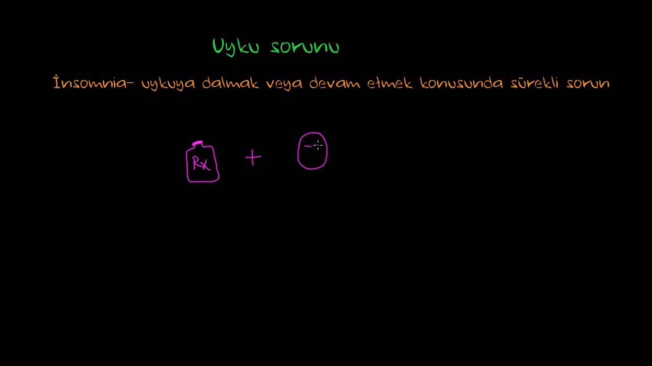Uyku Düzensizlikleri (Psikoloji / Çevreyi Algılama) (Sağlık Bilgisi ve Tıp)