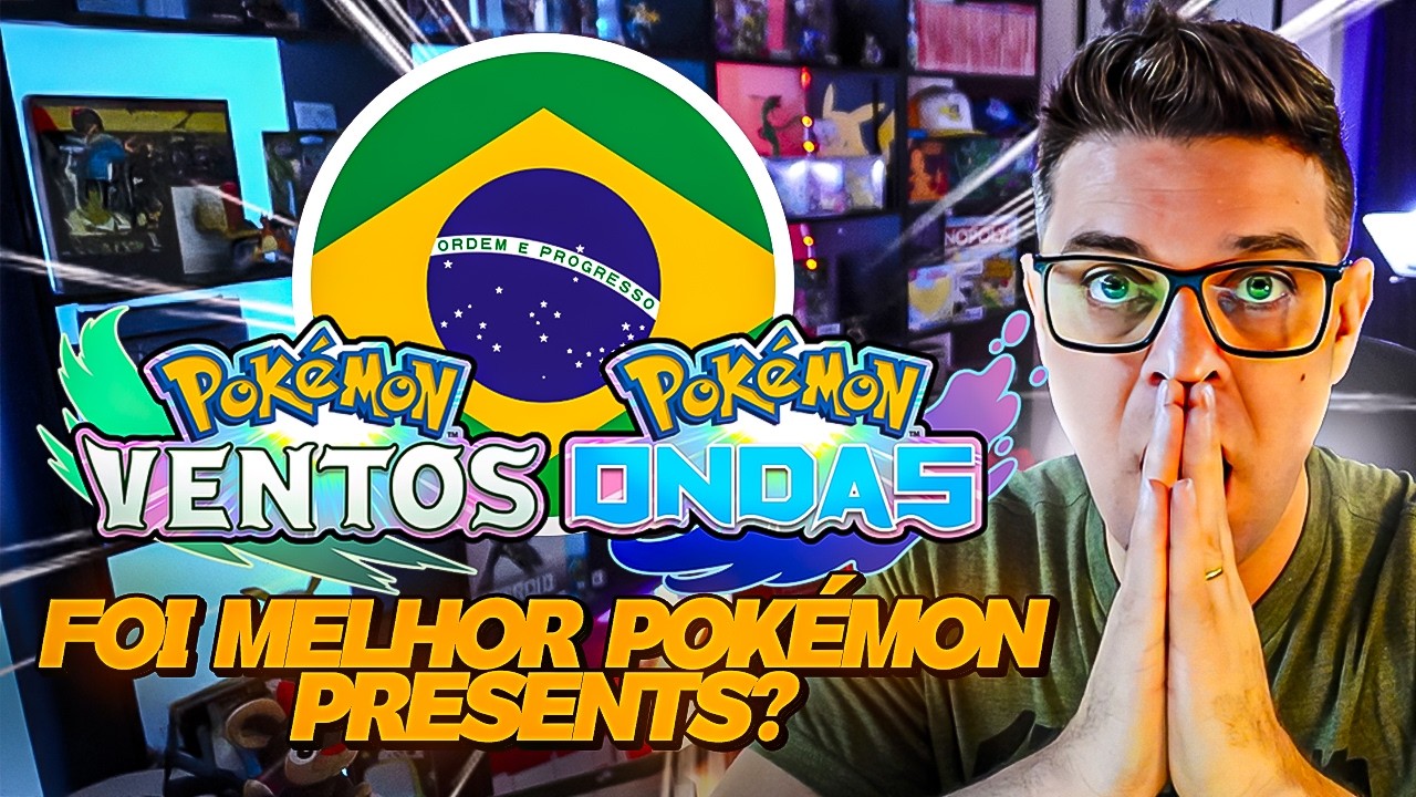 POKEMON PRESENTS ANUNCIA POKEMON EM PTBR! POKEMON VENTOS E ONDAS!