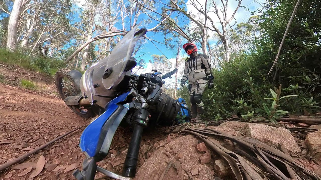 Craigs Hut ride on the Tenere 700.