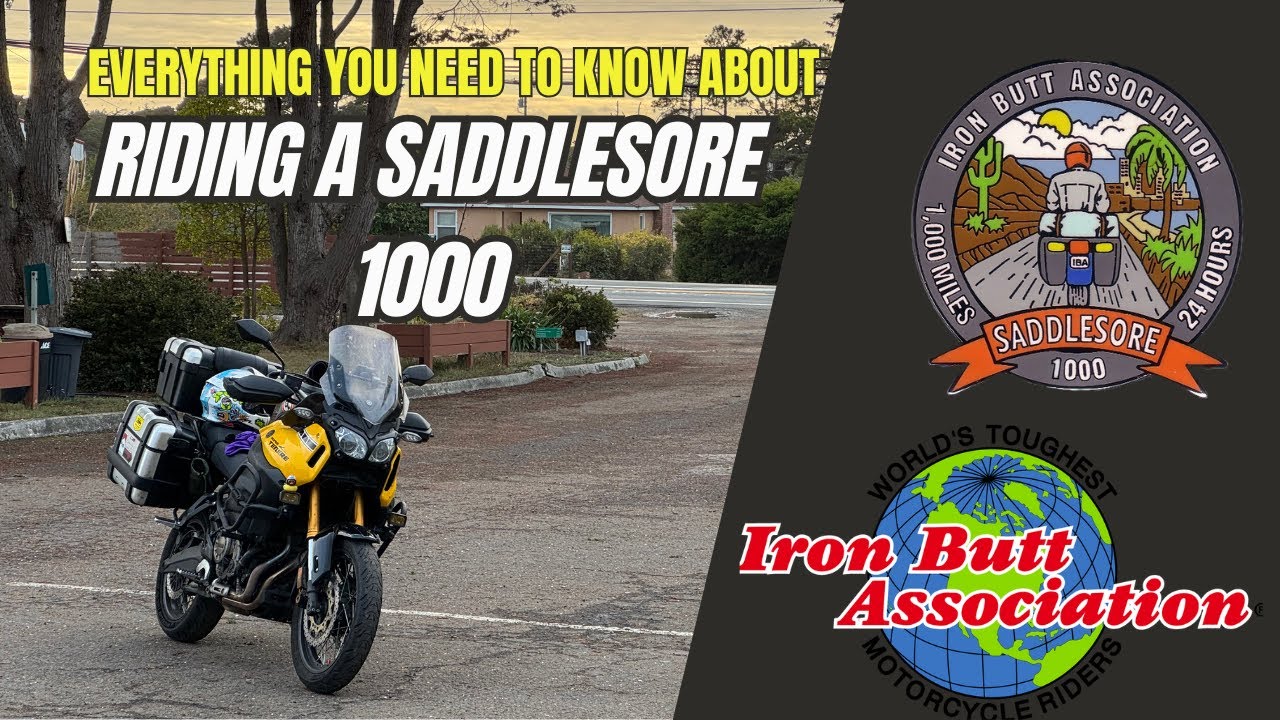 Всё, что вам нужно знать о езде на седле IronButt SaddleSore 1000