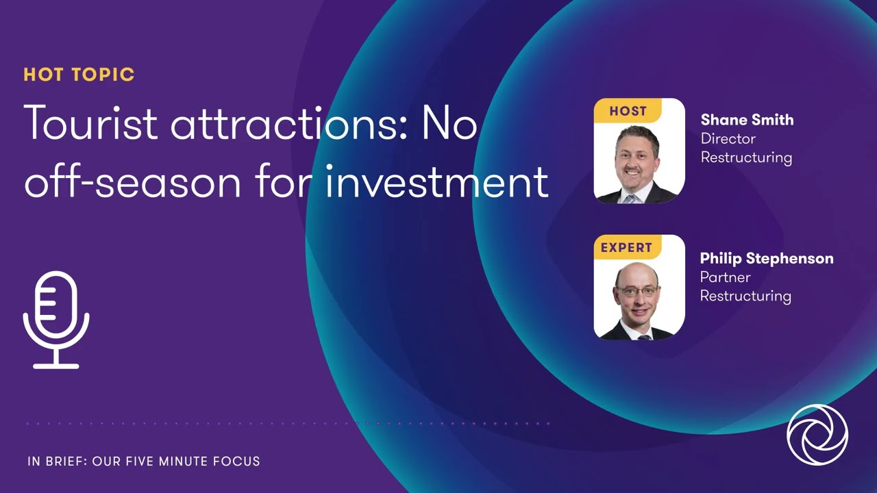 Tourist attractions: No off-season for investment