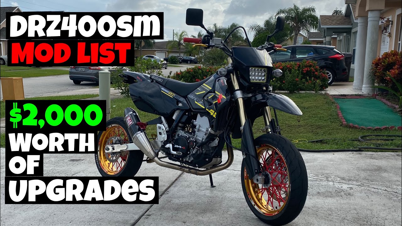 Drz400sm MOD LIST😱💸 | Christian Arroyo
