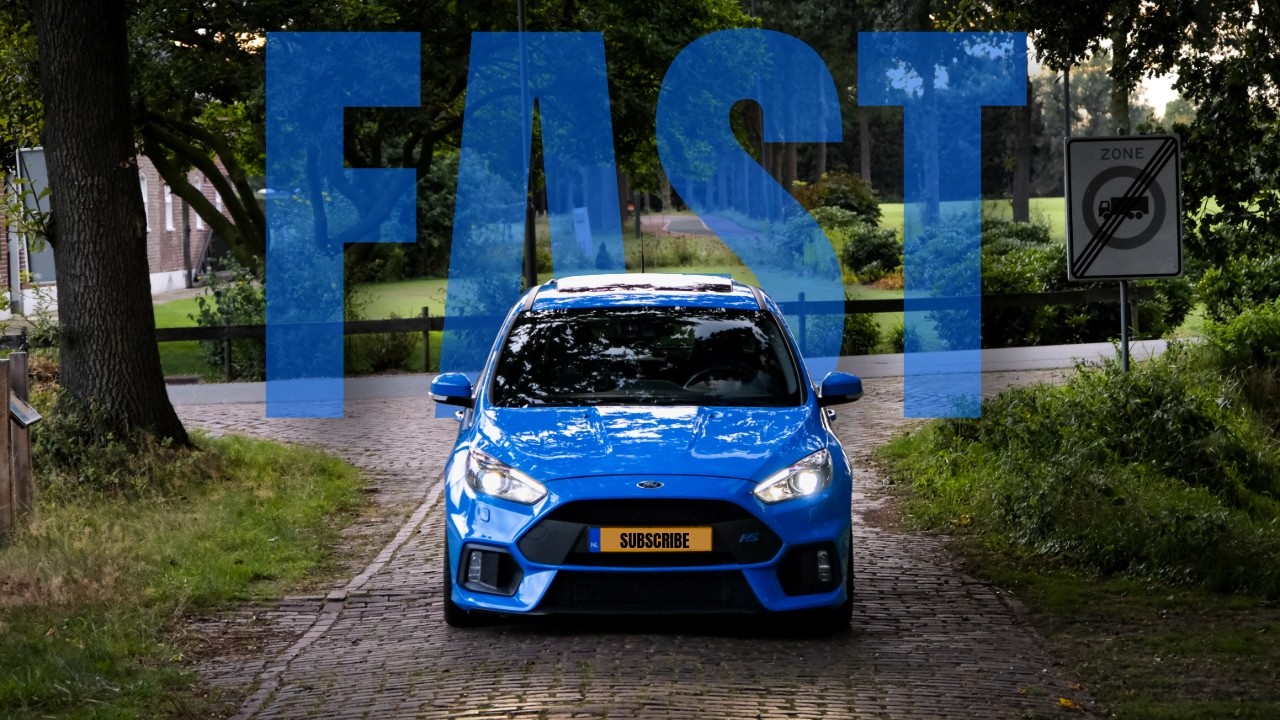 FAST DRIVING & POWERSLIDES WITH MY FORD FOCUS RS - POV DRIVE
