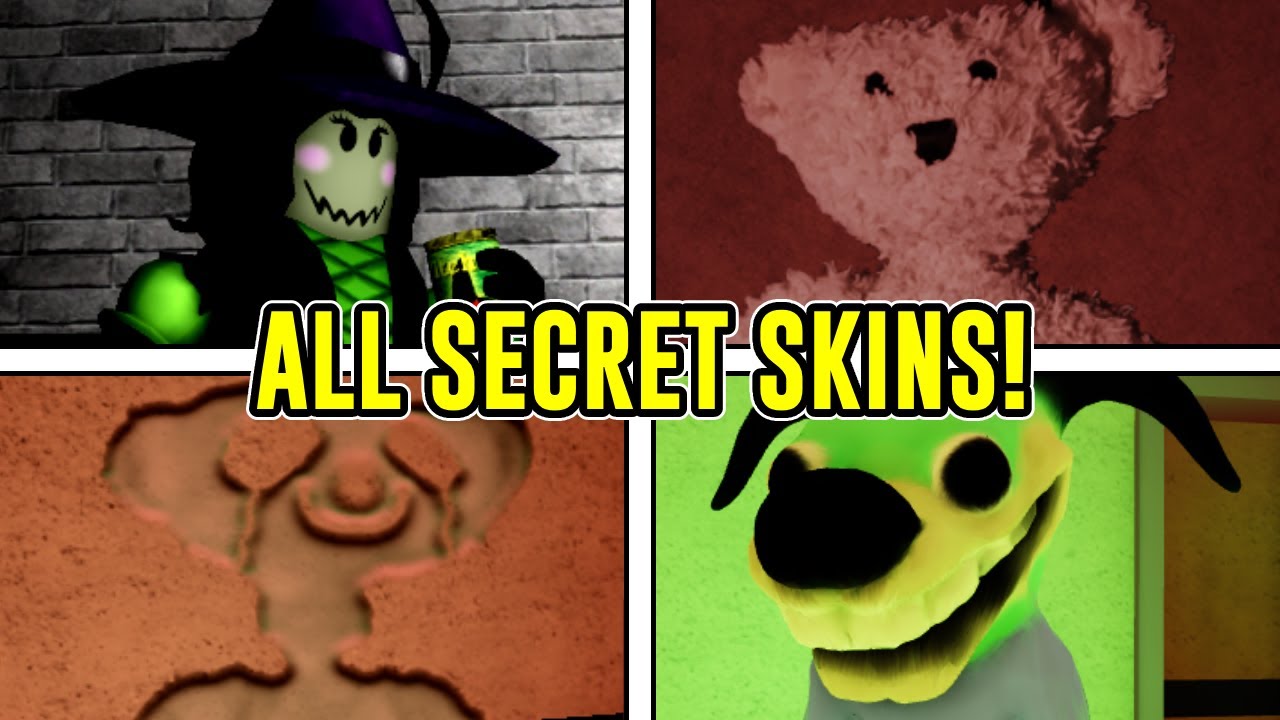 HOW TO GET ALL SECRET SKINS IN BEAR *! | ROBLOX