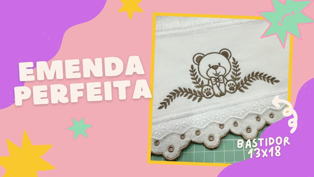 BARRINHA BORDADA {EMENDA PERFEITA}