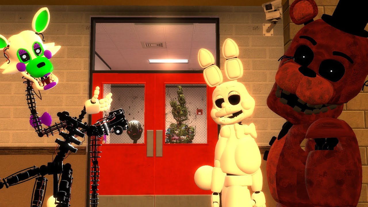 gmod fnaf| redbear and friends part 1