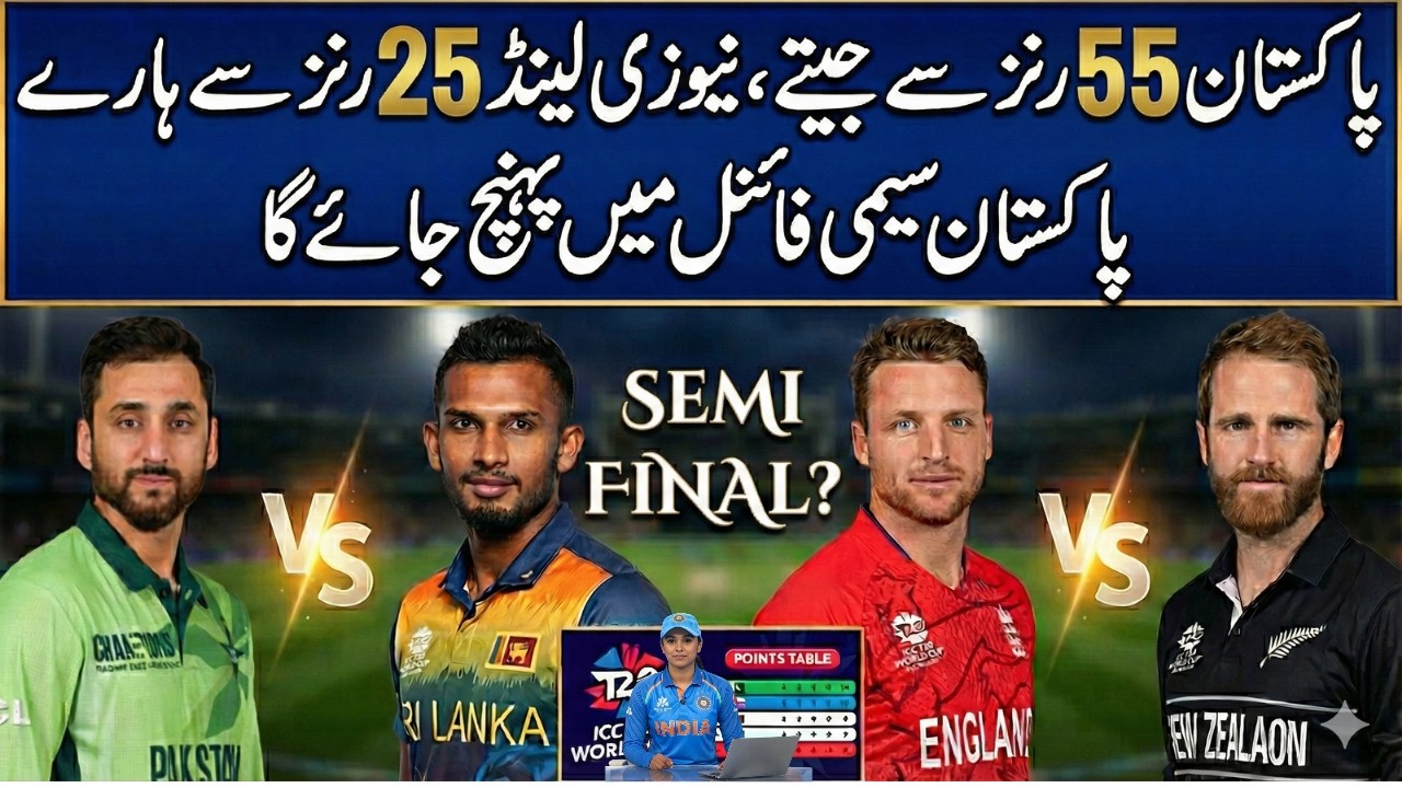 Pakistan Semi Final Scenario | T20 WC 2026 😱 Shocking! SL vs Nz? How Pakistan Can Reach Semi Final