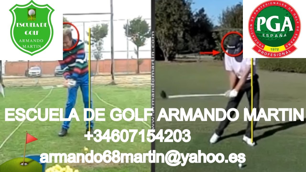 CLASES DE GOLF -como corregir el hook en 6 minutos⛳⛳👀👀🥇🥇