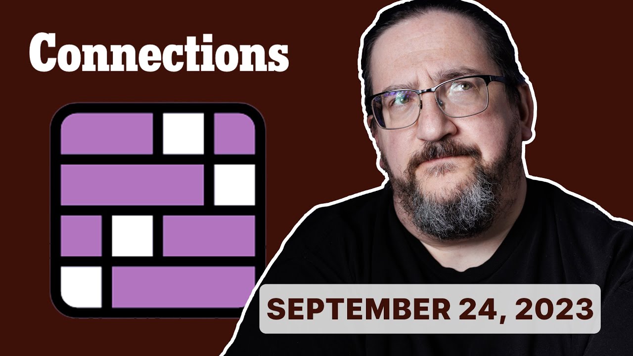 Doug Plays the 09/24 Connections (New York Times Word Game)