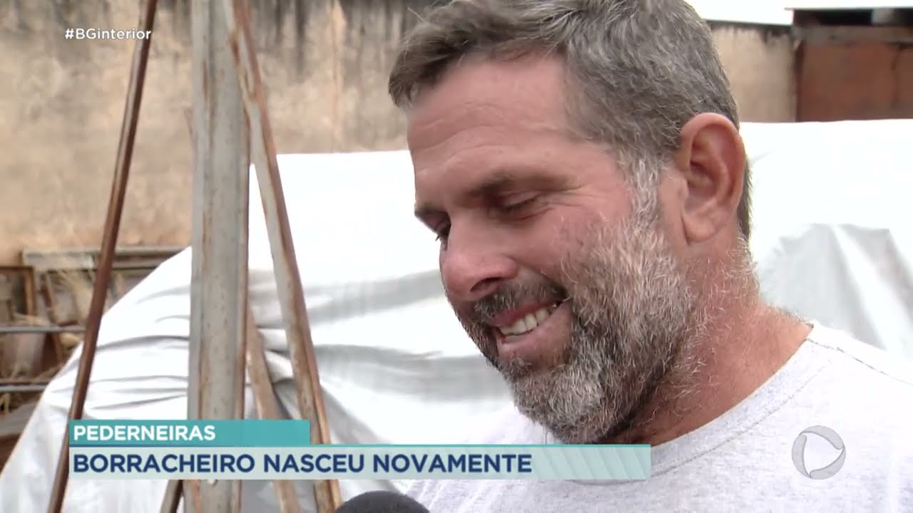 Borracheiro de Pederneiras nasceu de novo, após acidente grave