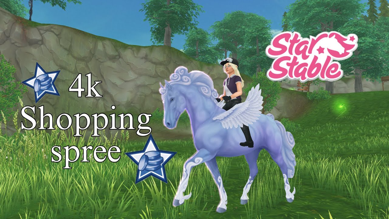 4K Star coins Shopping spree| Speciale 300 Iscritti🩷 | Star Stable ITA