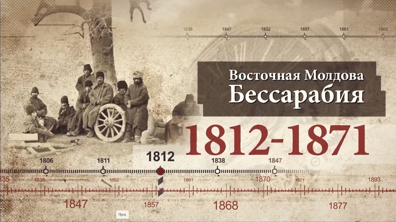 История Молдовы. Восточная Молдова/Бессарабия 1812-1873 годы