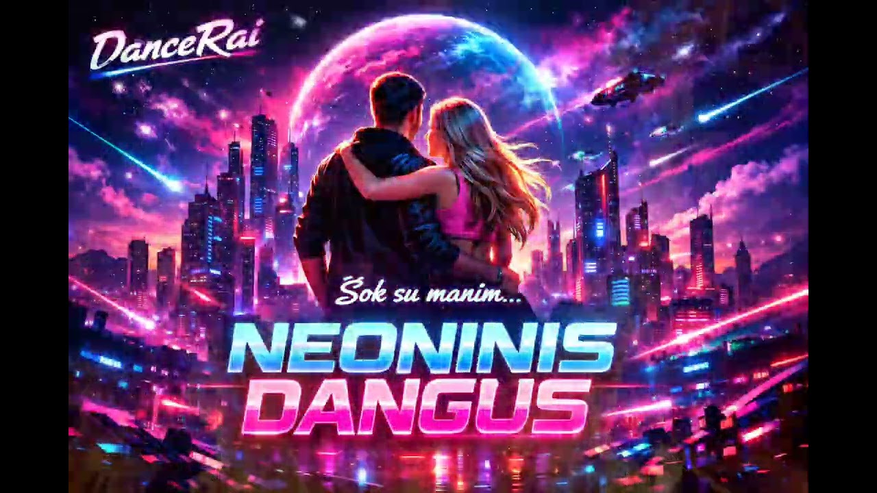 DanceRai - Neoninis dangus (Melodic EDM/Euro-rap/Lietuviška muzika 2026)
