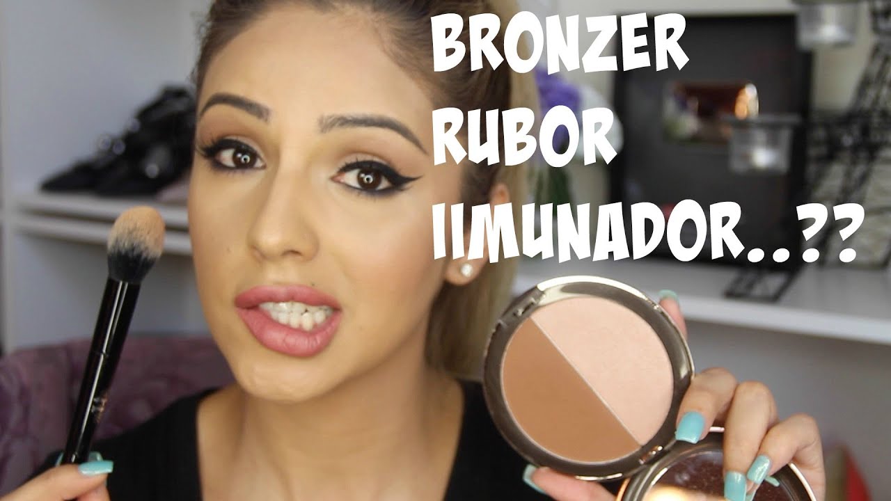 Donde colocar, Bronzer, rubor e iluminador....?-Jackie Hernandez
