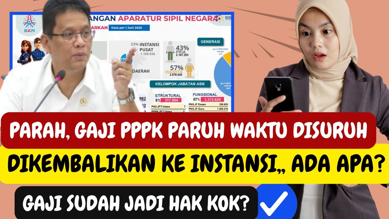 ASTAGHFIRULLAH‼️😱 GAJI PPPK PARUH WAKTU DISURUH DIKEMBALIKAN⁉️ DAERAH INI SALAH APA⁉️ WOW‼️