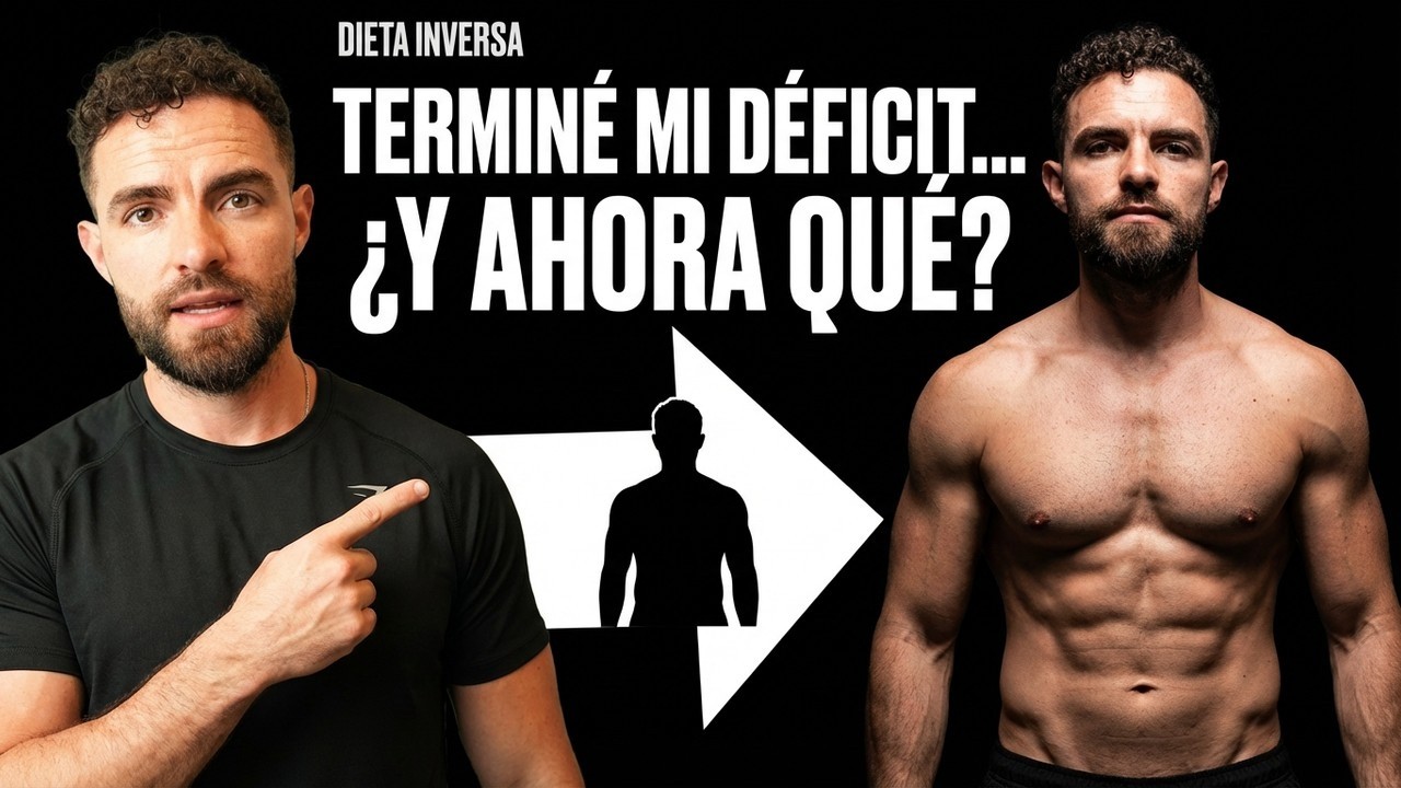 Que hacer DESPUES. de terminar con mi deficit calórico? (explicado fácilmente)