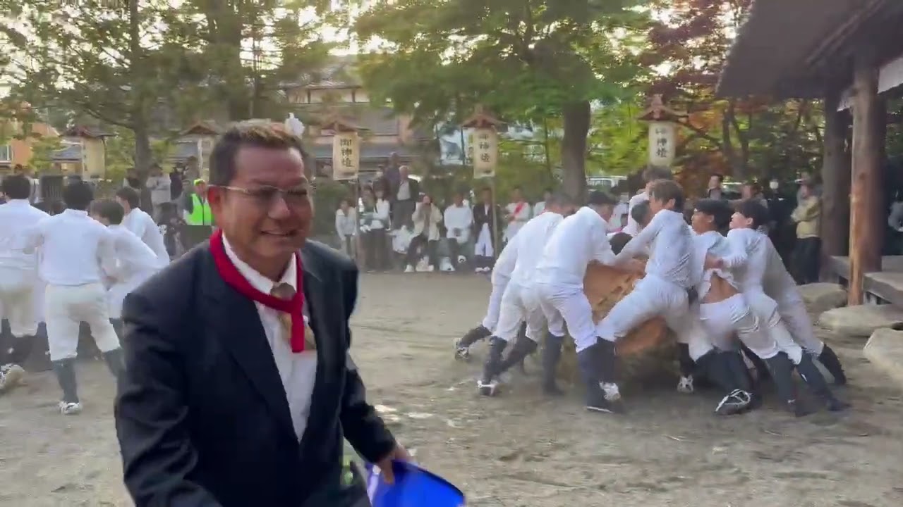 伊庭坂下し祭り　令和７年度競り饗
