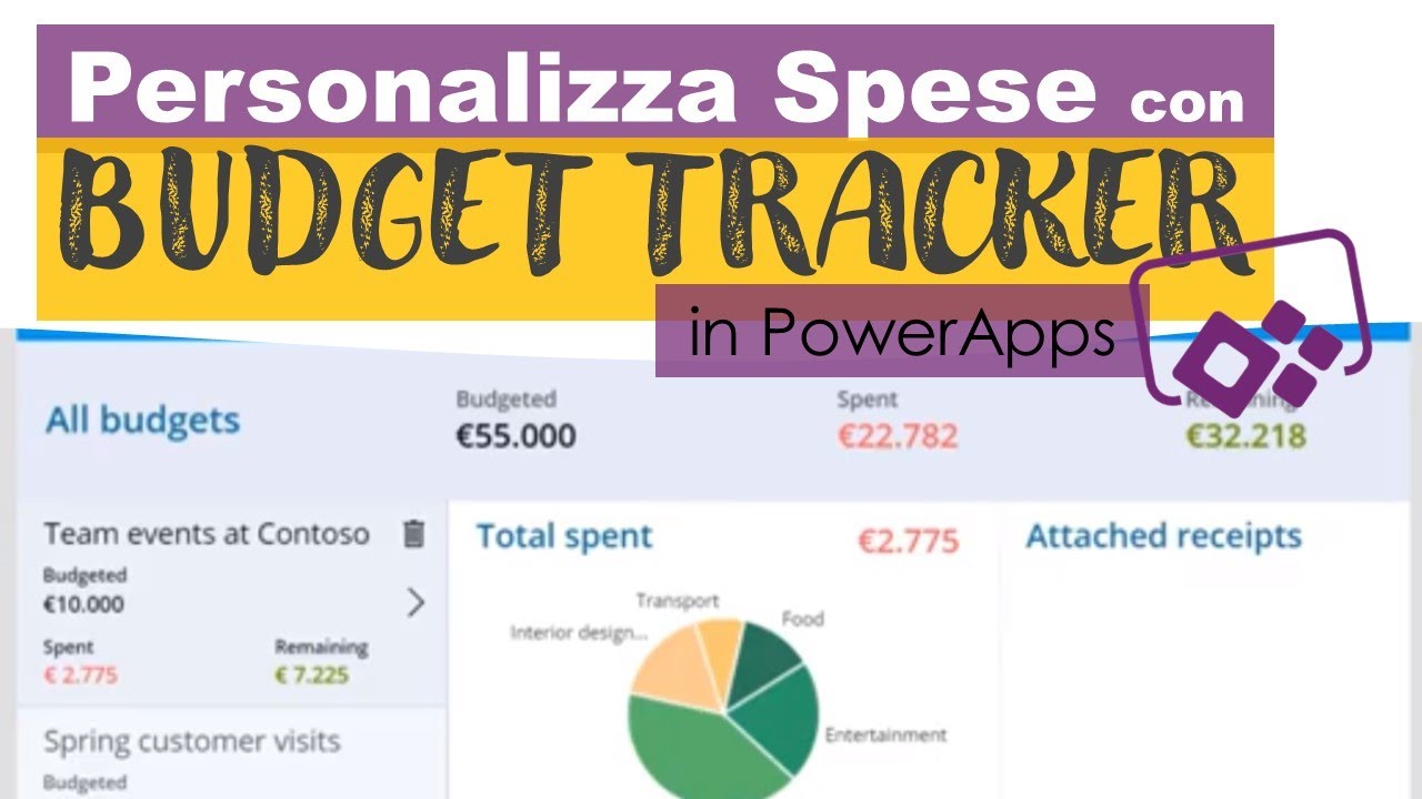 PowerApps: Personalizza Budget Tracker per Controllo Spese - Macraris