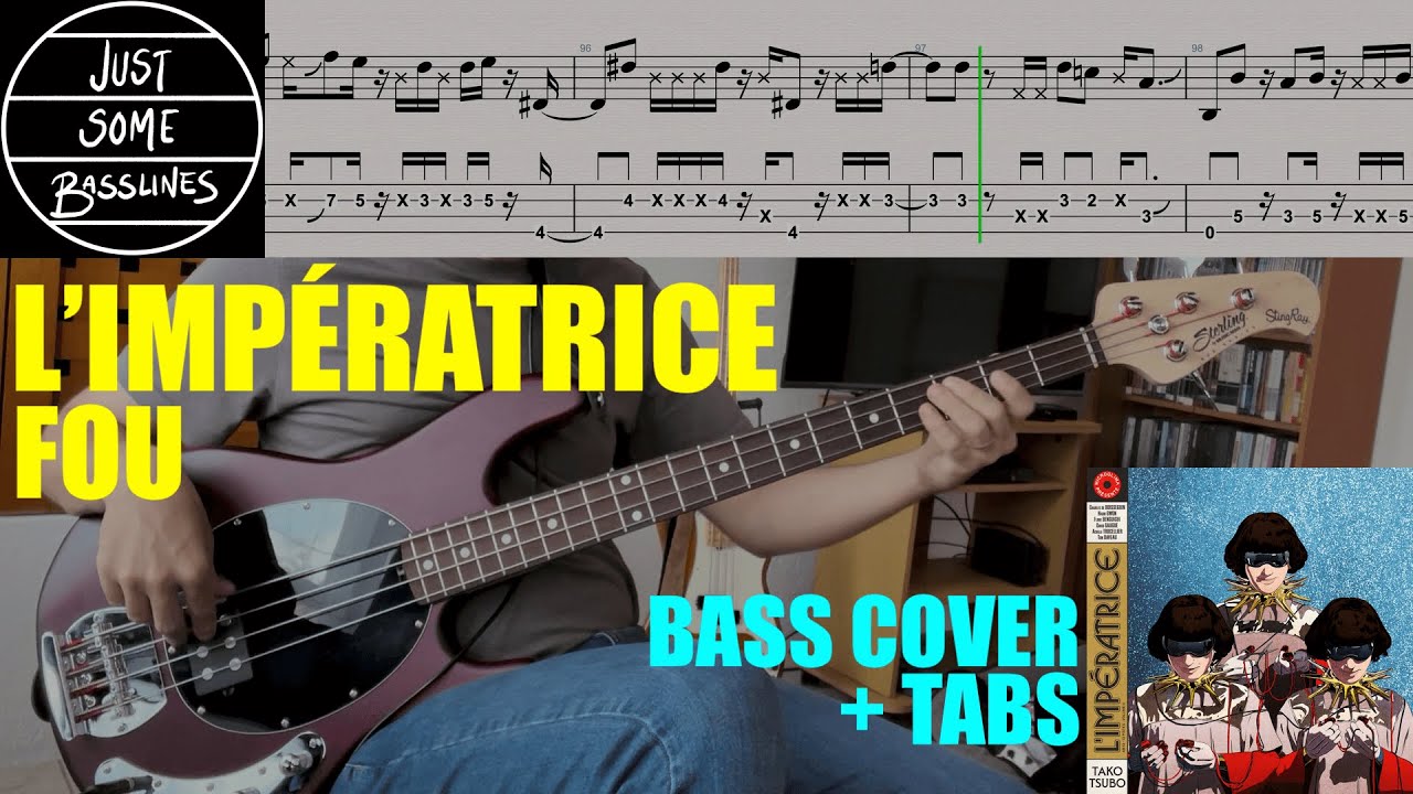 L'Impératrice - Fou // BASS COVER + TABS (France)
