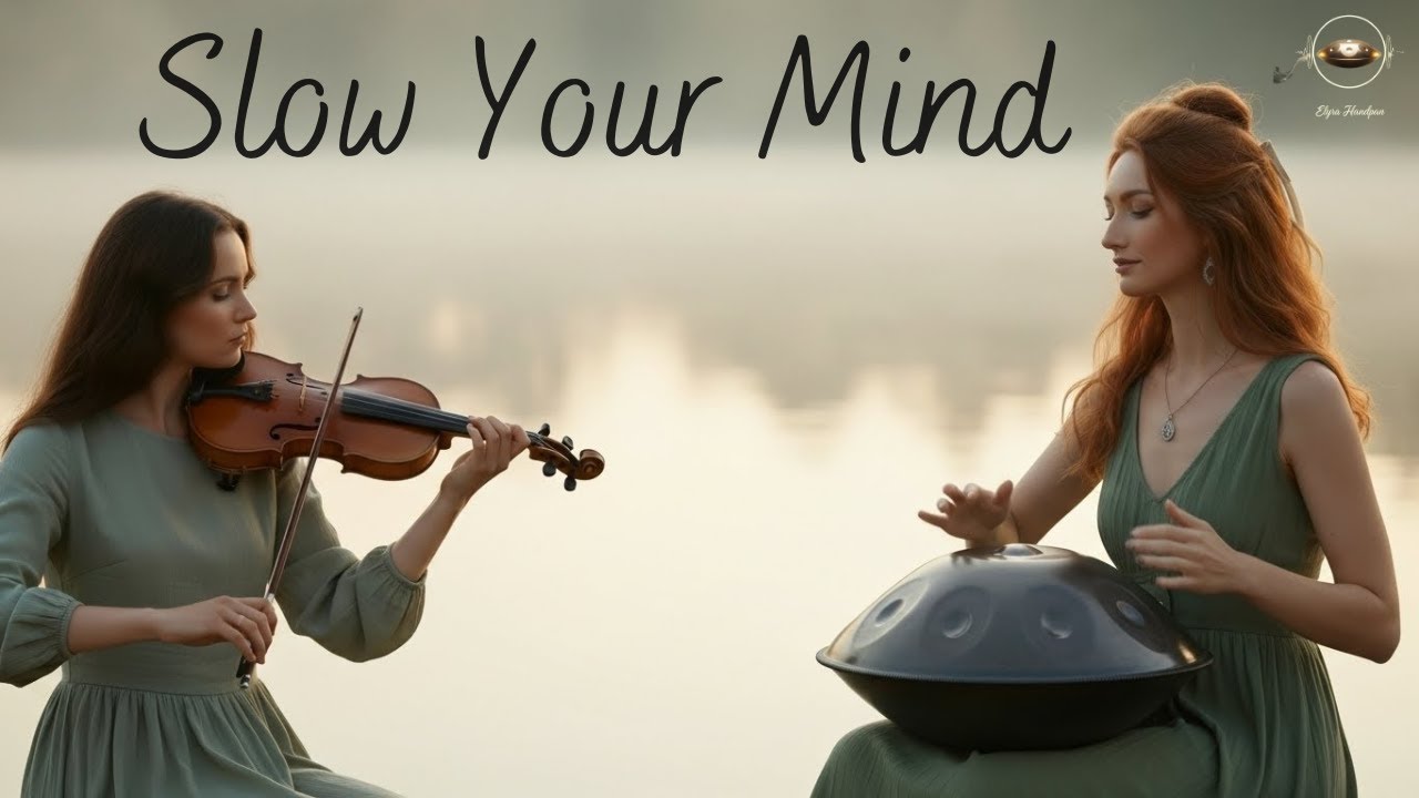 Handpan & Violin Music for Deep Calm, Sleep & Inner Peace (1 Hour) | Elyra