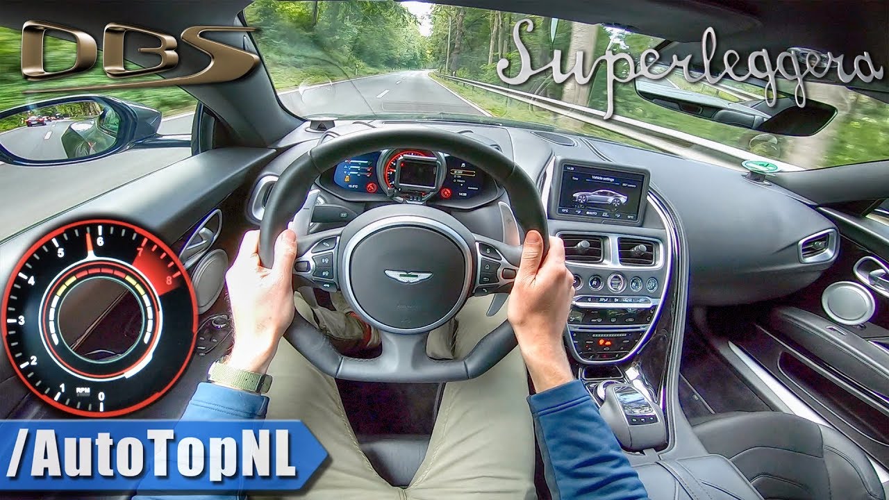 Aston Martin DBS Superleggera 725HP 5.2 V12 BiTurbo POV Test Drive by AutoTopNL