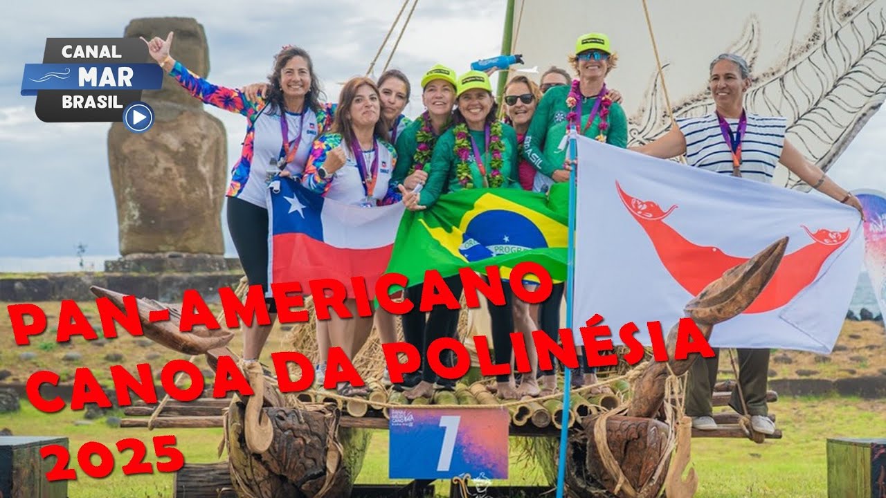 PAN-AMERICANO DE CANOA DA POLINÉSIA 2025!!!