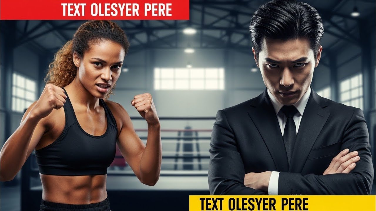 Korean mafia boss  Challenges the black Girl in a Boxing Match. until she  fought with 10 Men alone 
