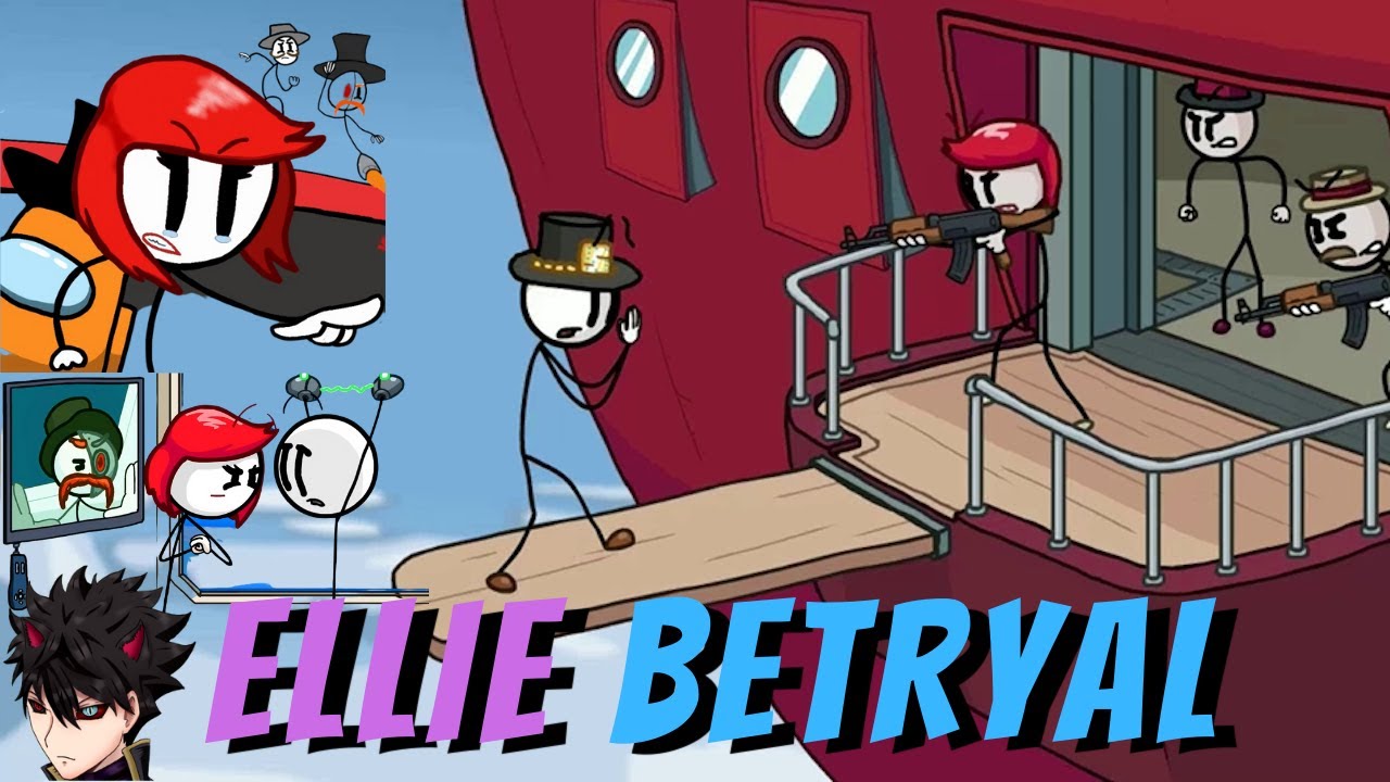 Henry Stickmin Completing the Mission All ghost inmate ending Darkbitcold Gameplays
