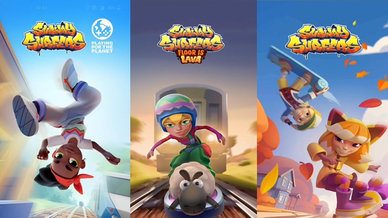 Subway surfers : Rio 2023 🆚 Easter ireland 2024 🆚 vancouver 2024 map comparison