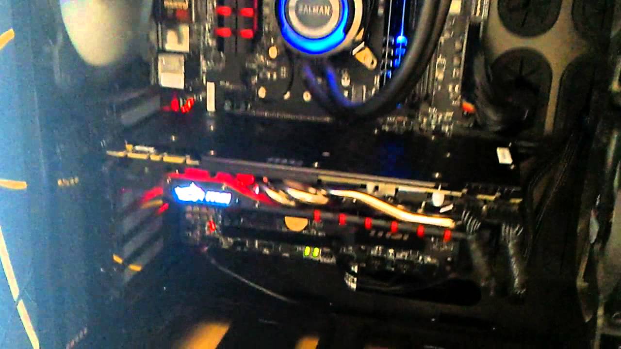 3dmark firestrike result for the MSI GTX 980 TI GAMING card
