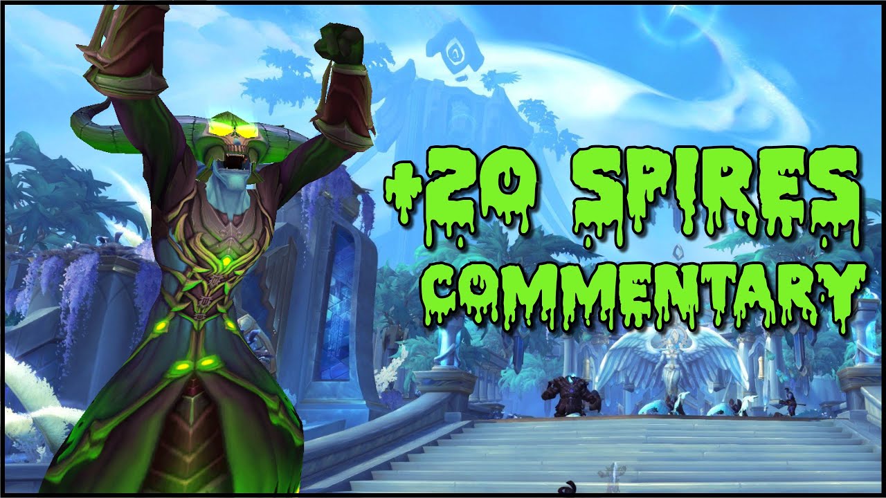 +20 Spires | Affliction Warlock Commentary | 9.1.5