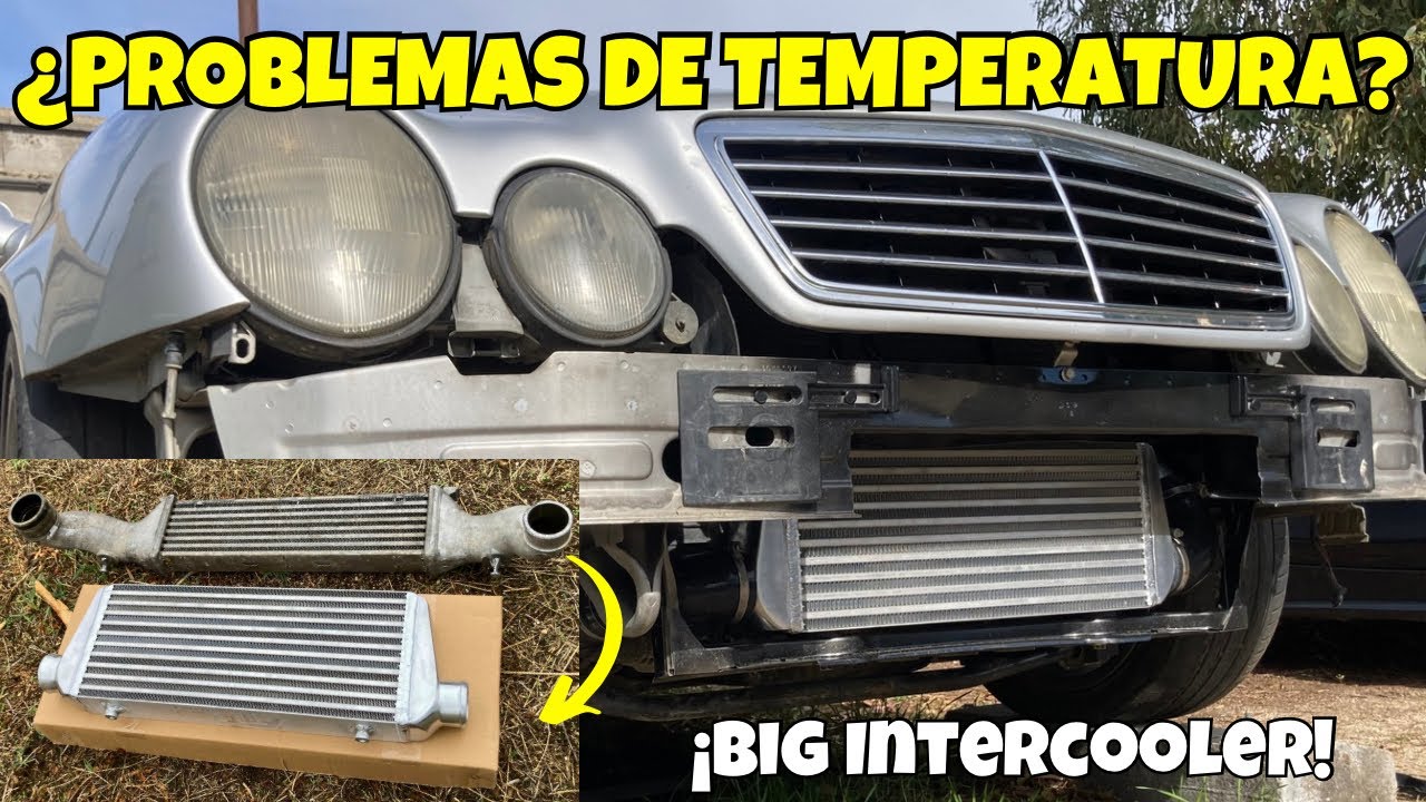 NUEVO INTERCOOLER más GRANDE - MERCEDES BENZ CLK 230 KOMPRESSOR W208