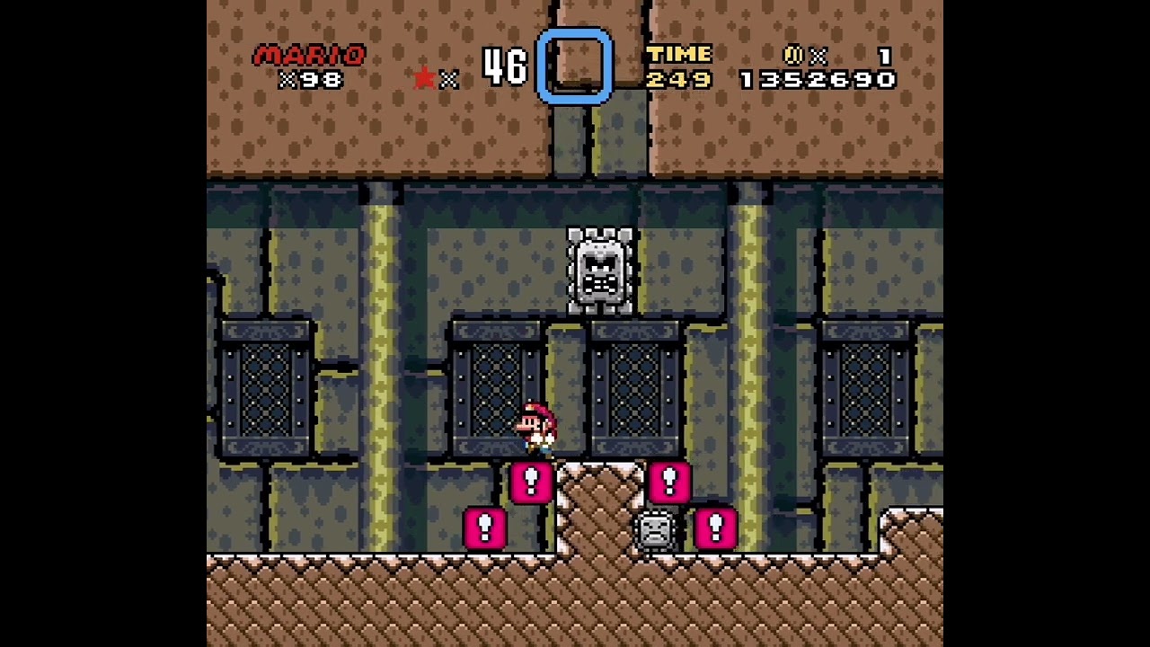 Super Mario World Gameplay Chocolate Fortress
