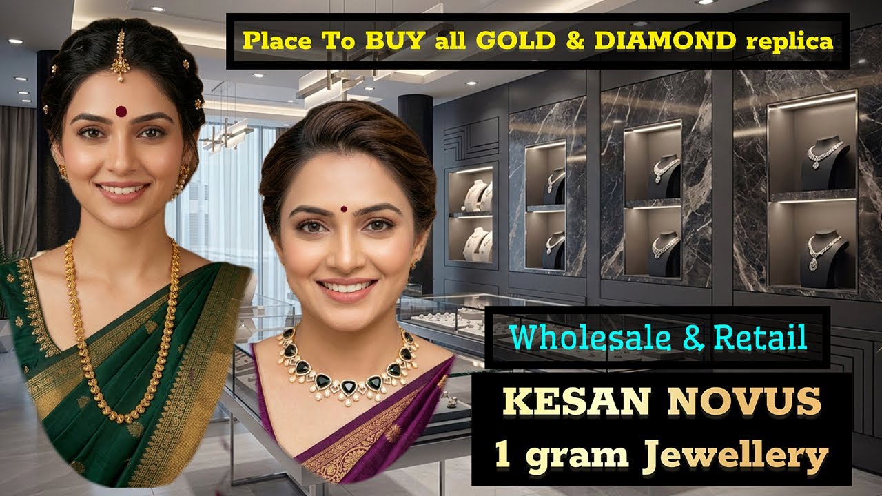 SINGLE PIECES | WHOLESALE Prices |  1 Gram Gold Jewellery LIKE REAL GOLD & DIAMOND LOOK |