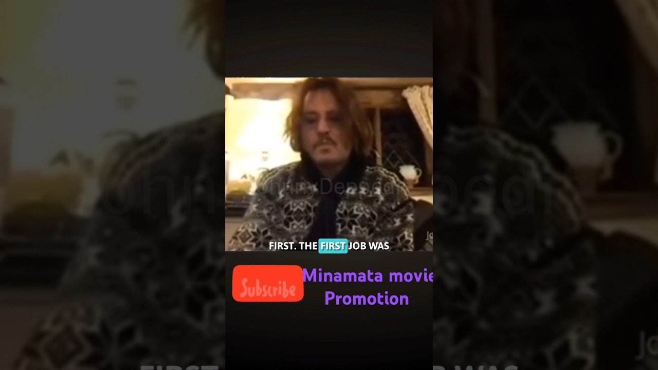 Johnny depp talks about his first film #shorts #johnnydepp
