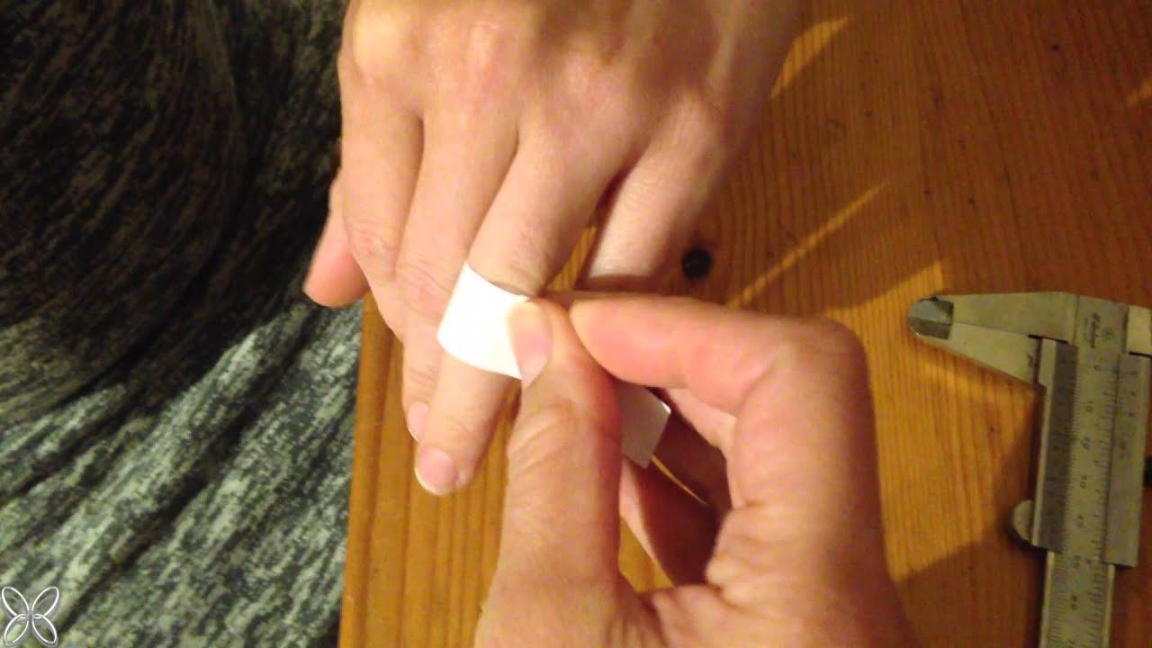 Hoe meet ik mijn ringmaat zonder passende ring?