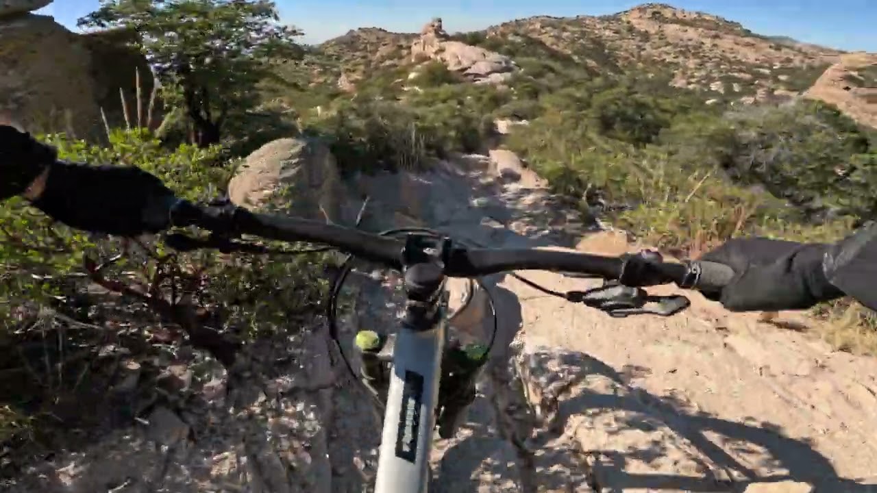 Biking down Bug Spring & Prison Camp in Tucson