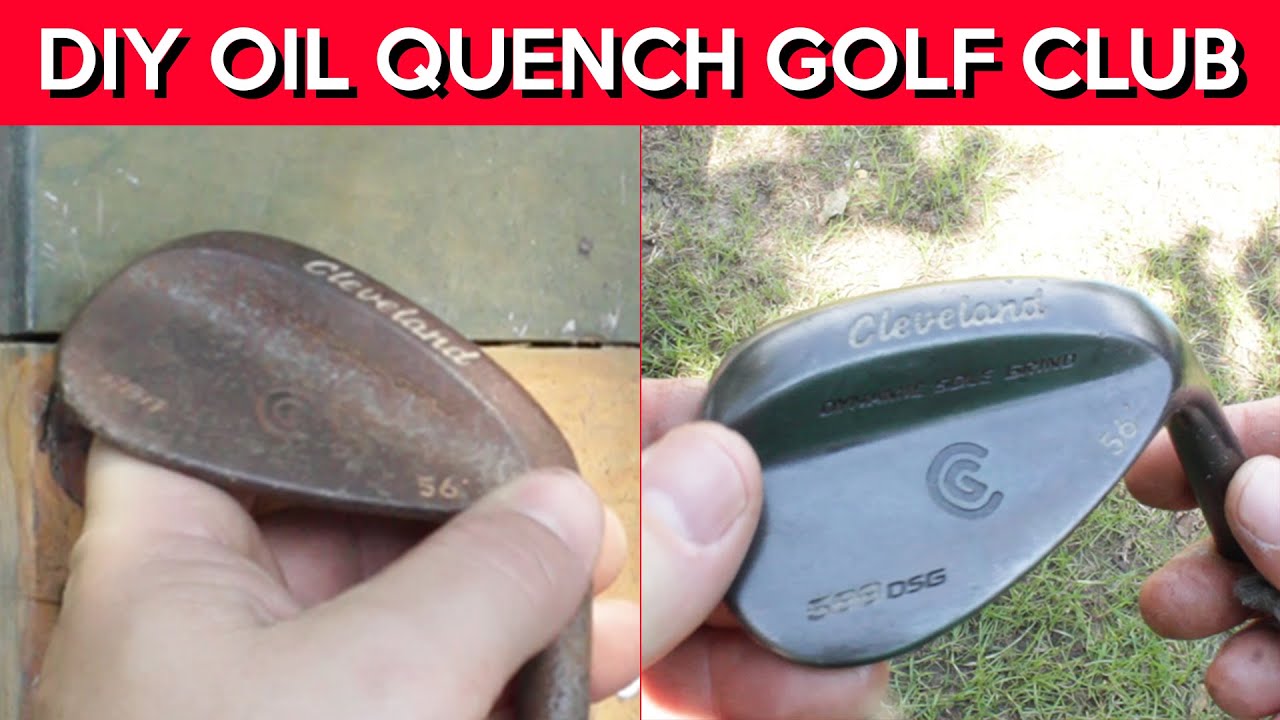 DIY Golf Club Oil Quench - First Attempt