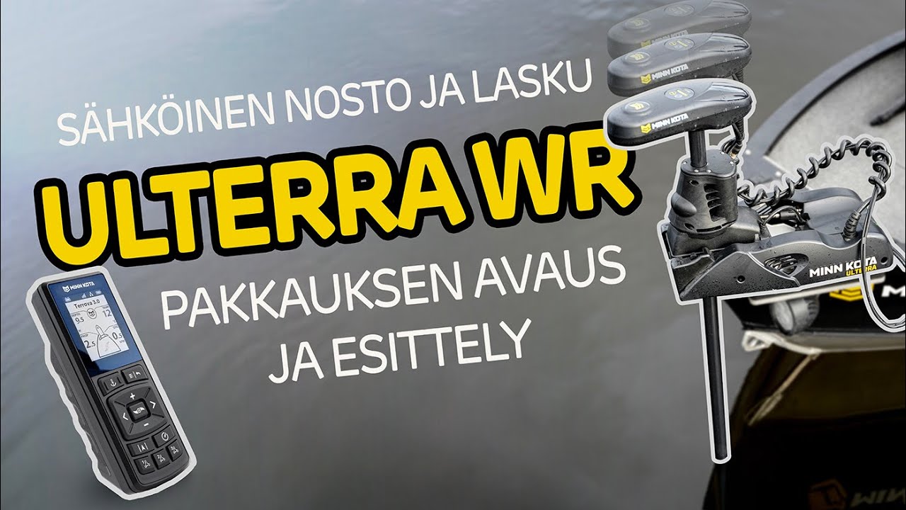 Kireitä Siimoja tuote-esittely - Minn Kota Ulterra
