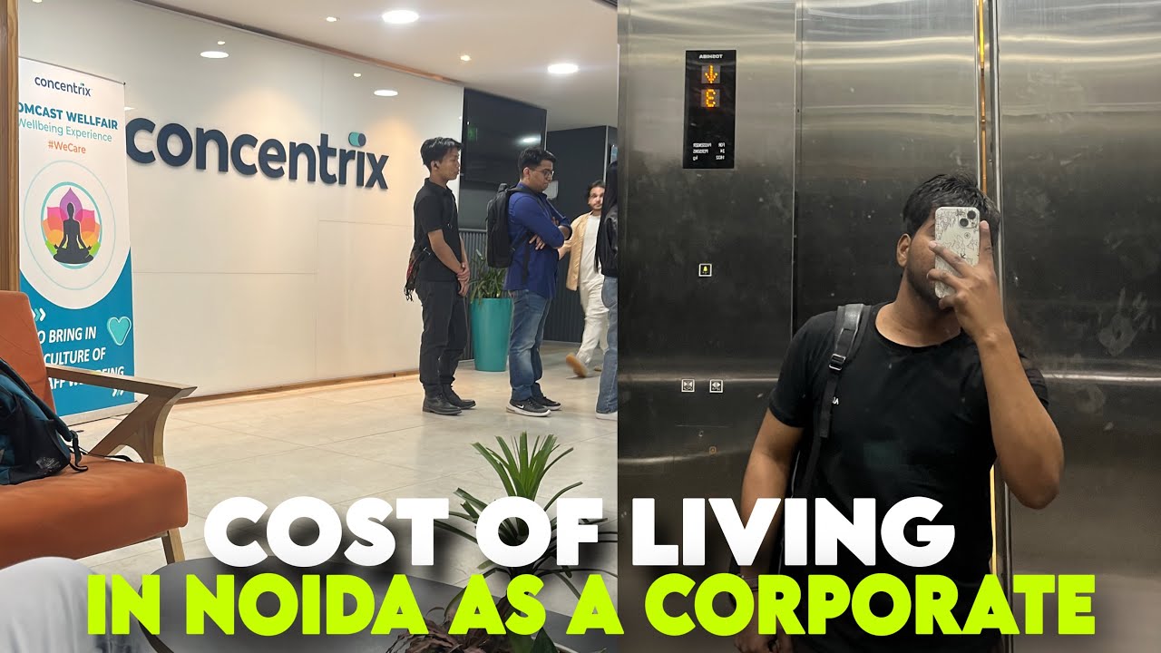 Cost Of Living In Noida/ Delhi/ Gurgaon as a Corporate Employee || 