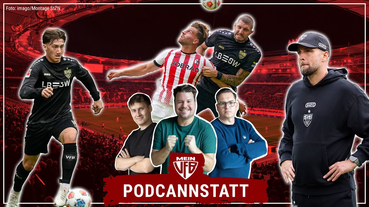 Was die Daten &uuml;ber das VfB-Spiel aussagen 📊⚽ #PodCannstatt 363 zum VfB Stuttgart vor St. Pauli ⚪🔴
