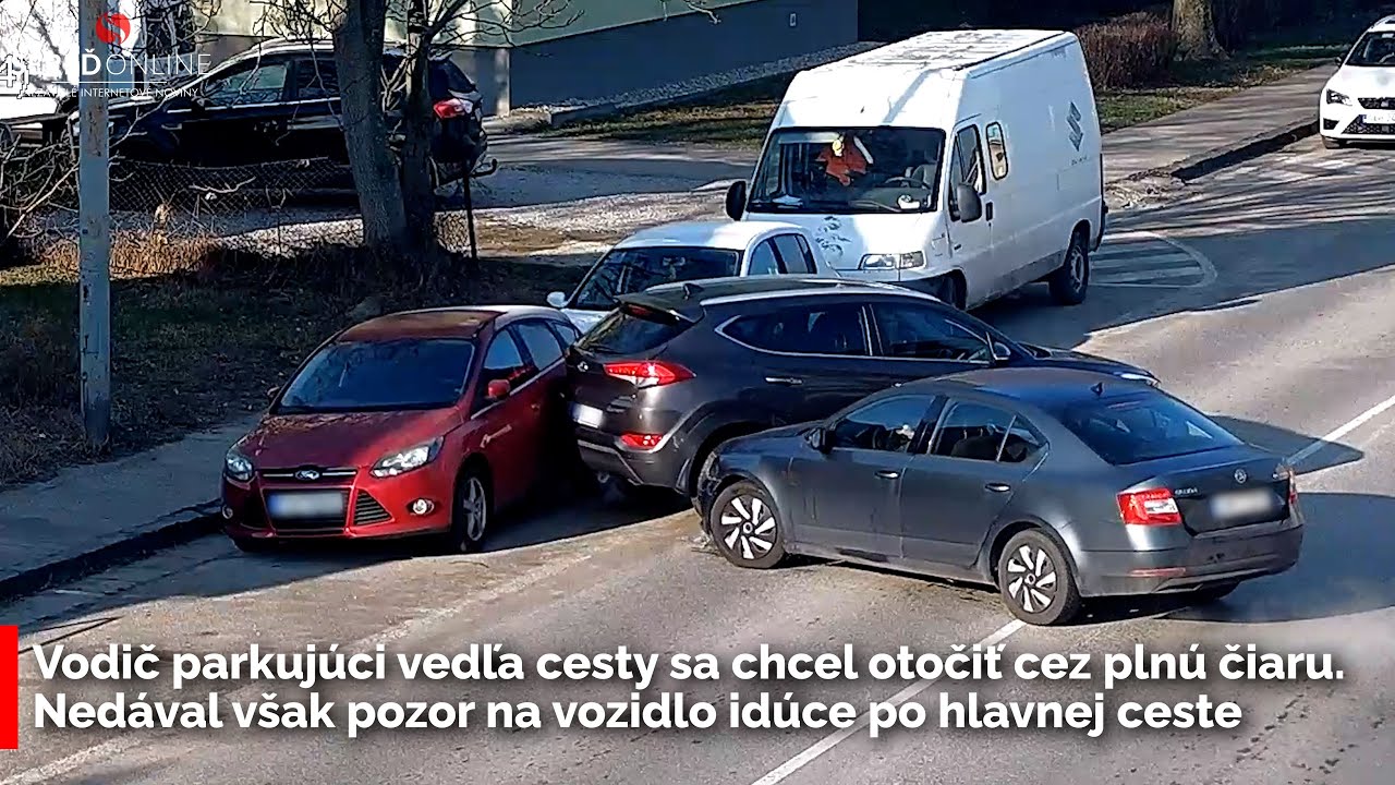 Do protismeru sa otočil cez pln&uacute; čiaru a sp&ocirc;sobil hav&aacute;riu