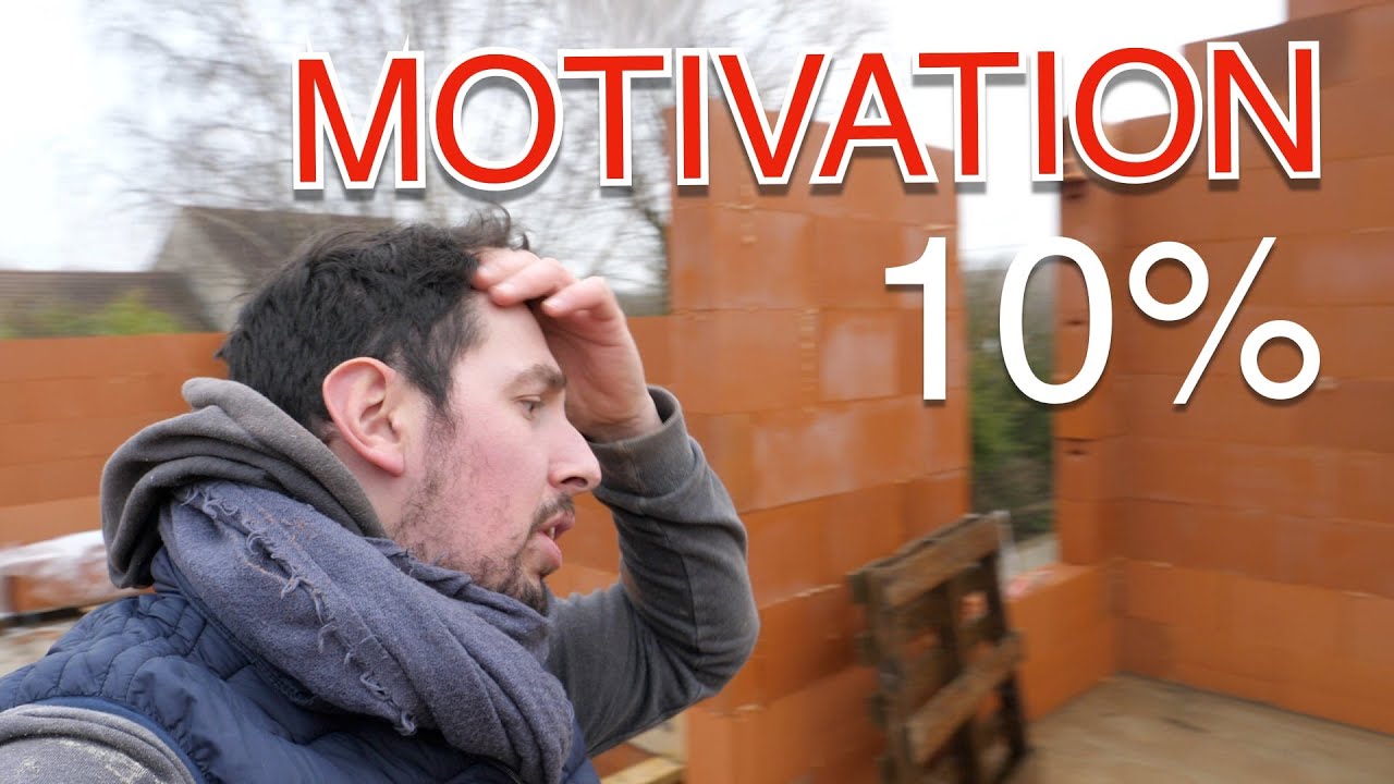 Construire sa Maison ép148, MOTIVATION 10%😫