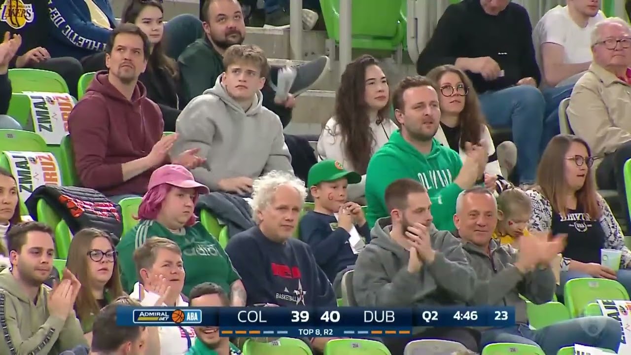 AdmiralBet ABA League 2025/26, extended HL, Top 8 R2: Cedevita Olimpija – Dubai Basketball (8.3.26)